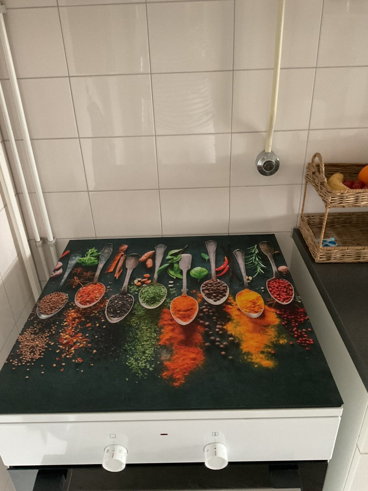 Bescherming inductieplaat, Witgoed en Apparatuur, Minder dan 85 cm, Zo goed als nieuw, Inductie, Vrijstaand
