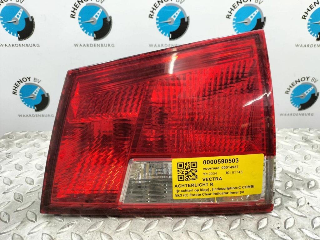 OPEL VECTRA 2.2-16V Comfort ACHTERLICHT R 2004, Ophalen of Verzenden, Gebruikt, Stiba lid