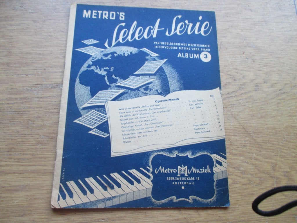 Metro's select serie album 3, Ophalen of Verzenden, Gebruikt, Artiest of Componist, Populair