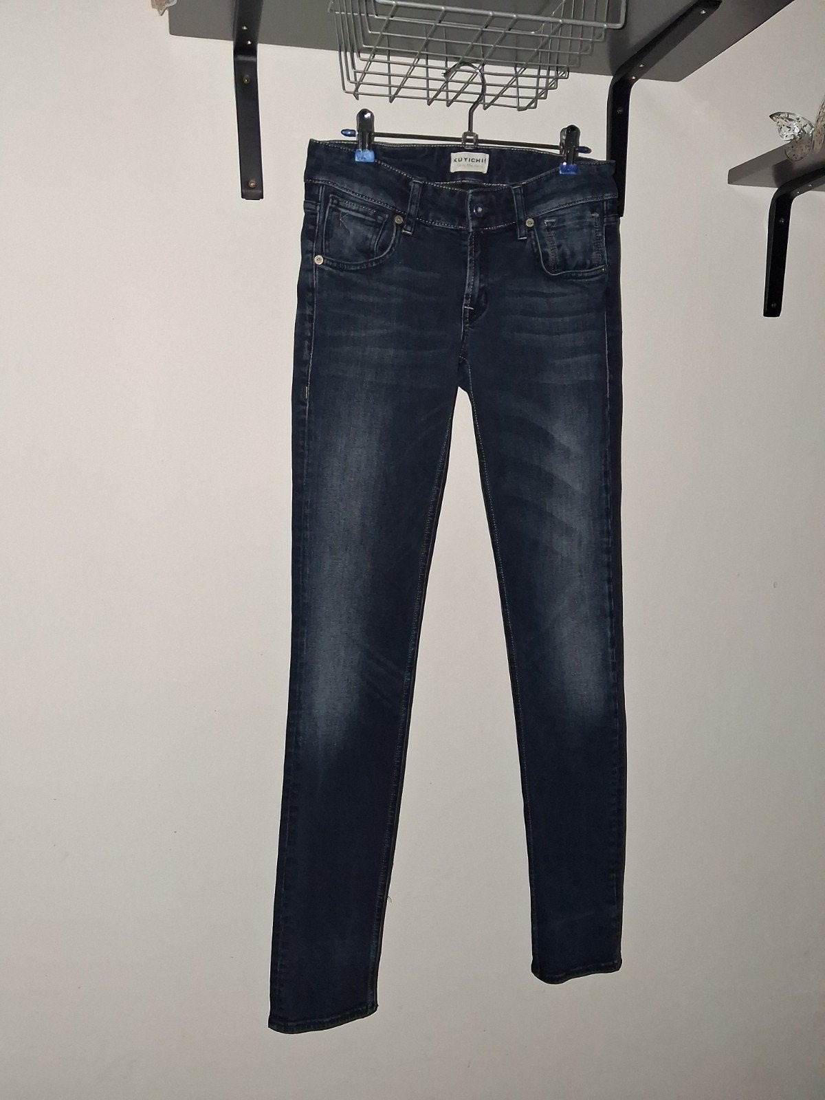 Skinny jeans van KUYICHI maat 30/34. 5hale=4betale, Ophalen of Verzenden, Zo goed als nieuw, Blauw, W32 (confectie 46) of kleiner