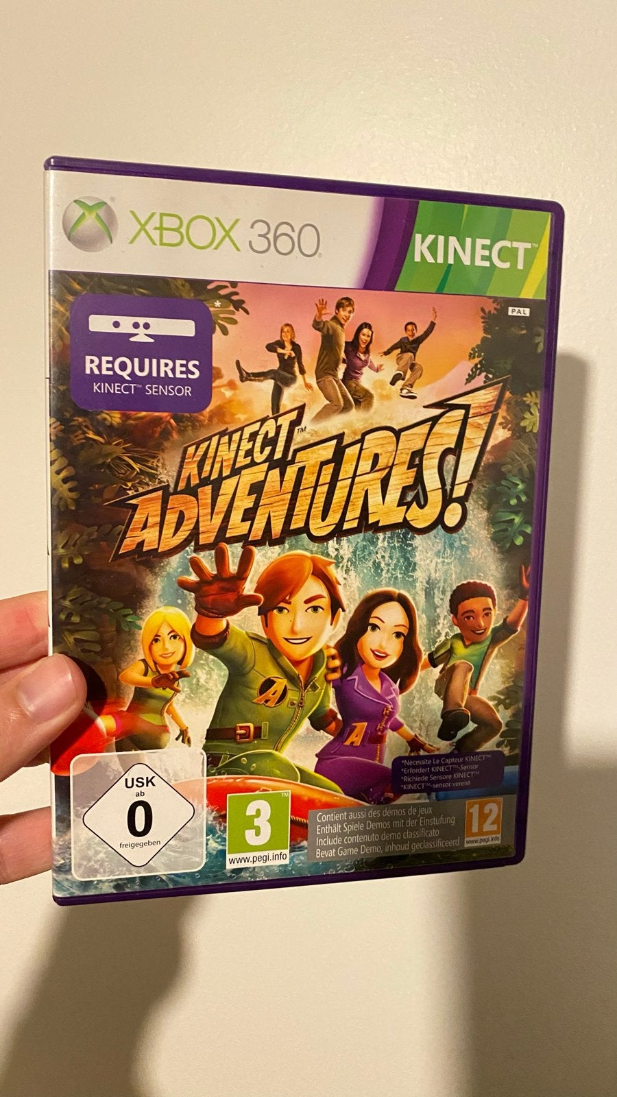 Kinect Adventures! Xbox 360 - Bewegingsgestuurde Fun!, Avontuur en Actie, 2 spelers, Eén computer, Ophalen of Verzenden
