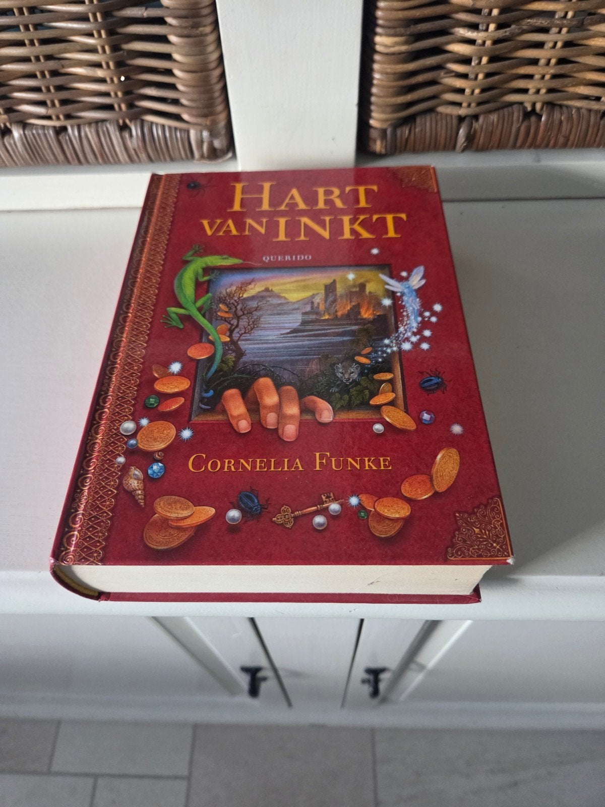 Cornelia Funke - Hart van inkt, Ophalen of Verzenden, Gelezen, Cornelia Funke