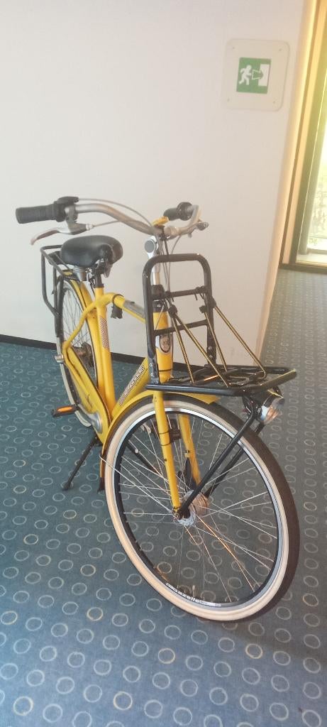 Gazelle yellow cap limited edition, Versnellingen, Ophalen of Verzenden, Zo goed als nieuw, 65 cm of meer
