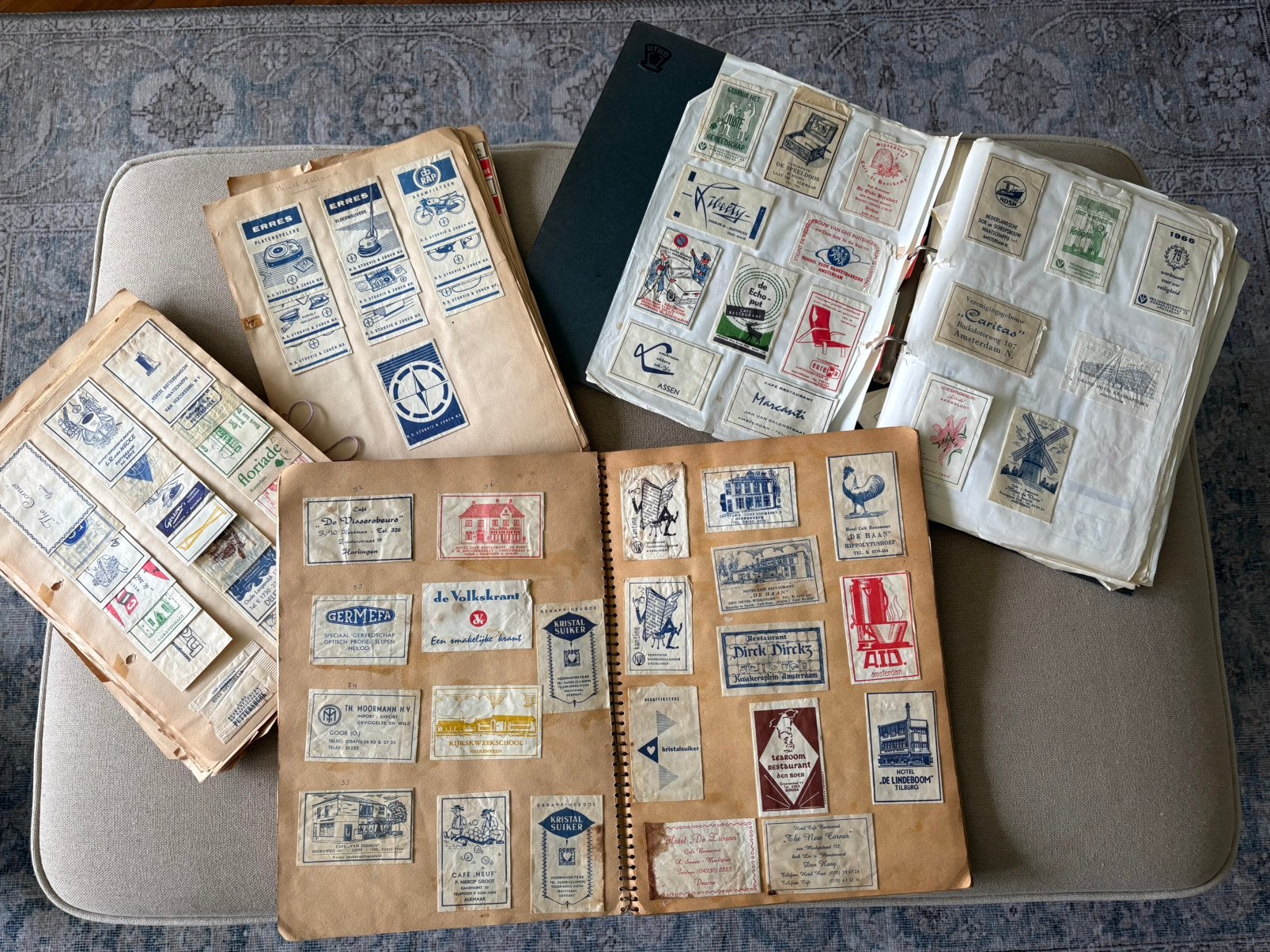 Grote collectie suikerzakjes, Verzamelen, Ophalen, Nederland