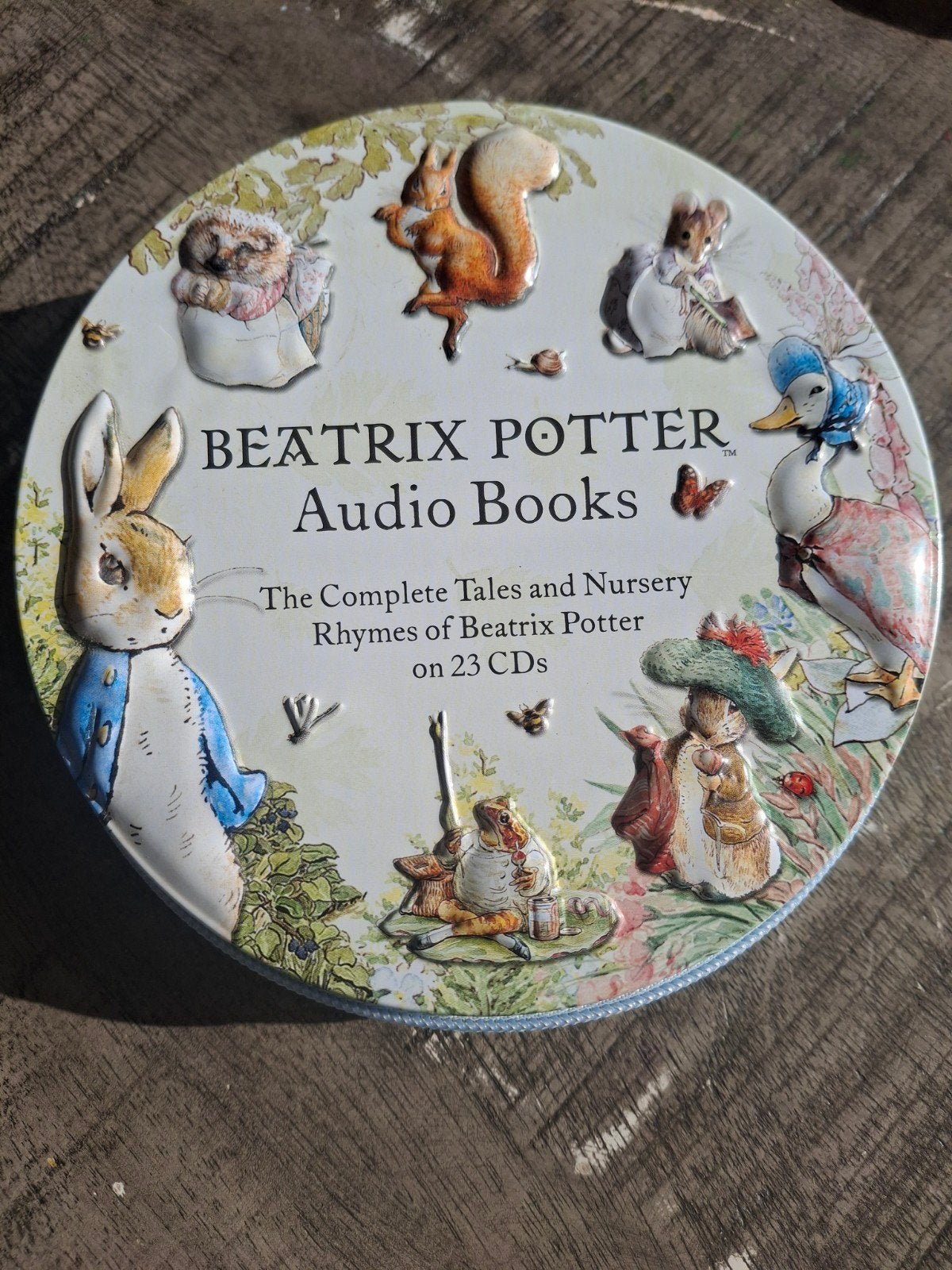 23 CDs: Complete Tales and Nursery Rhymes of Beatrix Potter, Engels, Alle leeftijden, Ophalen of Verzenden, Zo goed als nieuw