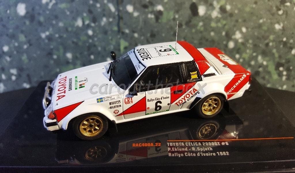 Toyota Celica 2000GT #6 1:43 Ixo V760, Verzenden, Nieuw, Auto, Overige merken