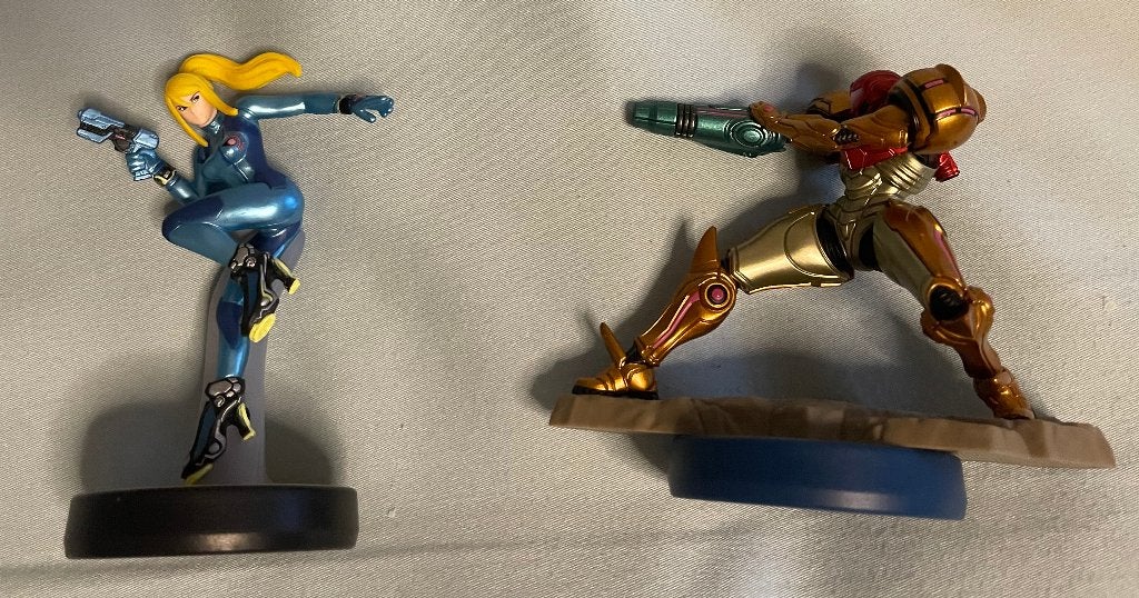 Samus en Zero Suit Samus van Metroid - Amiibo door Nintendo, Verzenden, Zo goed als nieuw