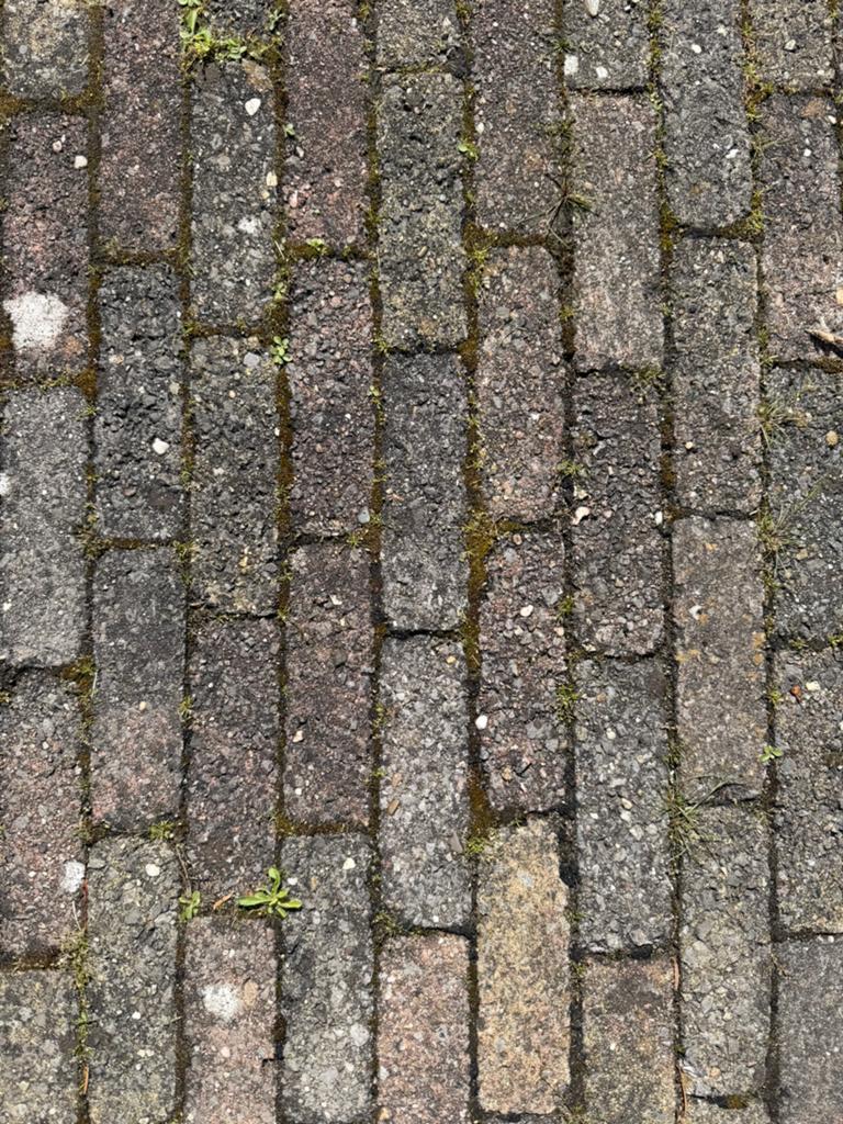 36 m2 klinkers, Tuin en Terras, Tegels en Klinkers, Ophalen, Gebruikt, Klinkers, 10 m² of meer