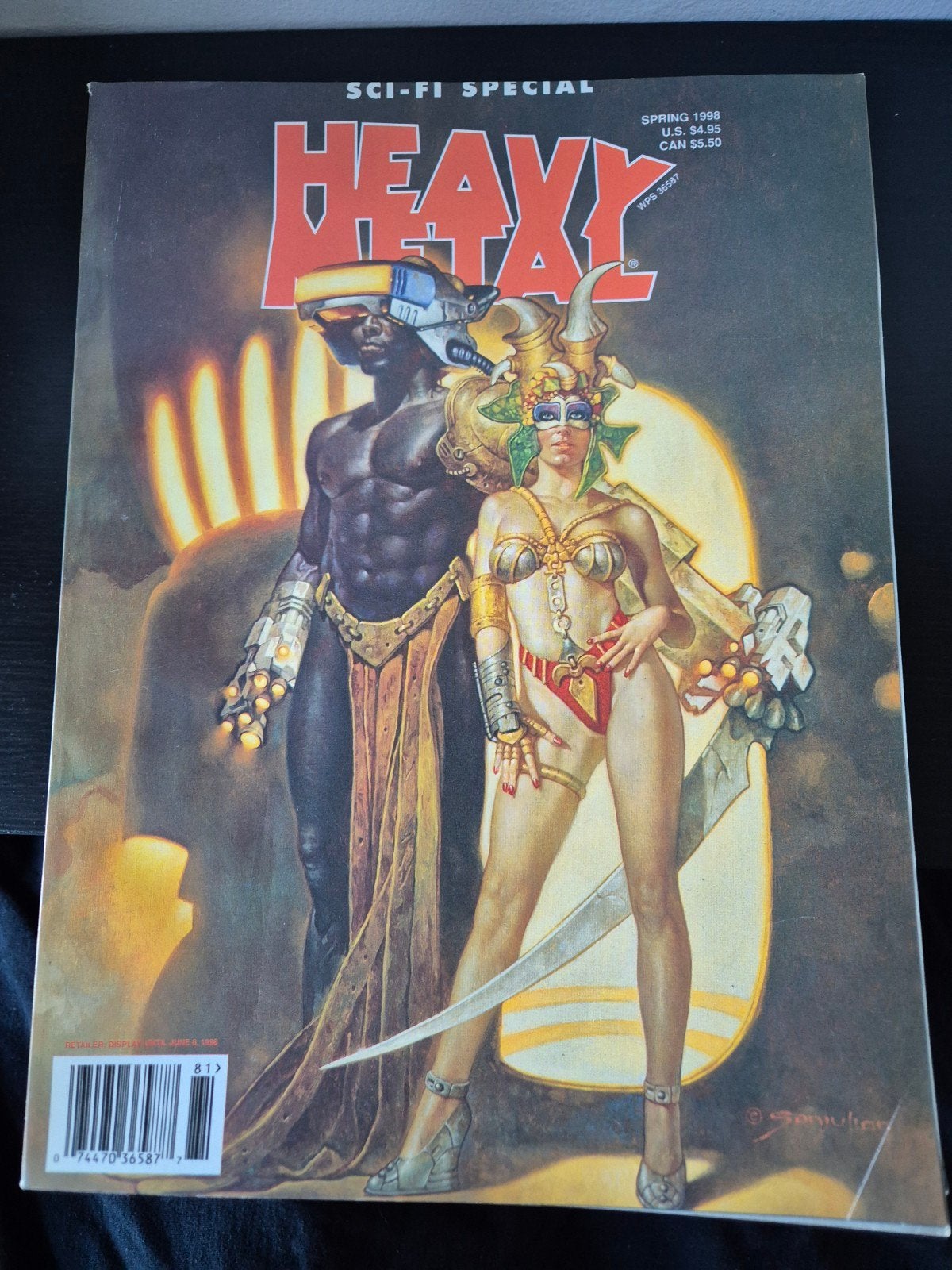 Heavy Metal Spring 1998, Eén comic, Amerika, Ophalen of Verzenden, Zo goed als nieuw