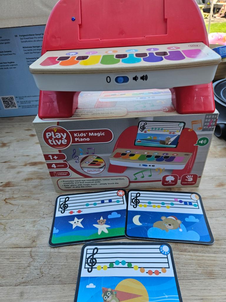 Houten kinder piano, Ophalen of Verzenden, Zo goed als nieuw, Jongen of Meisje