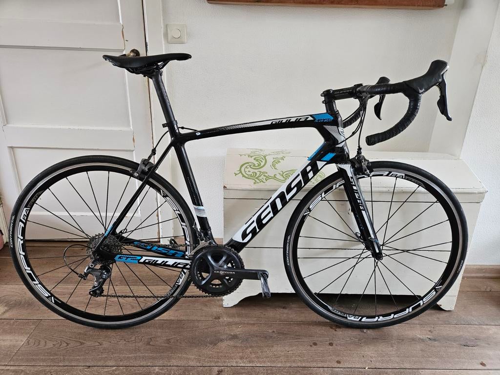 Sensa Giulia G2 full Ultegra 11speed., 28 inch, Gebruikt, Carbon, Meer dan 20 versnellingen