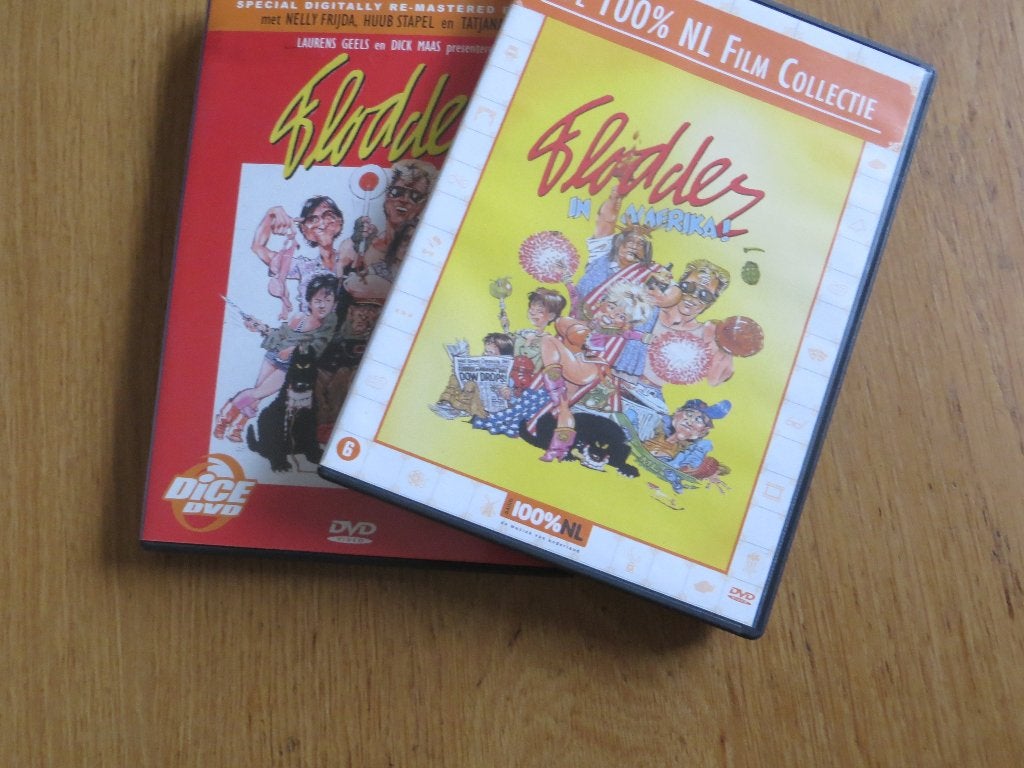 Flodder & Flodder in Amerika (dvd), Zo goed als nieuw, Komedie, Vanaf 6 jaar, Ophalen of Verzenden