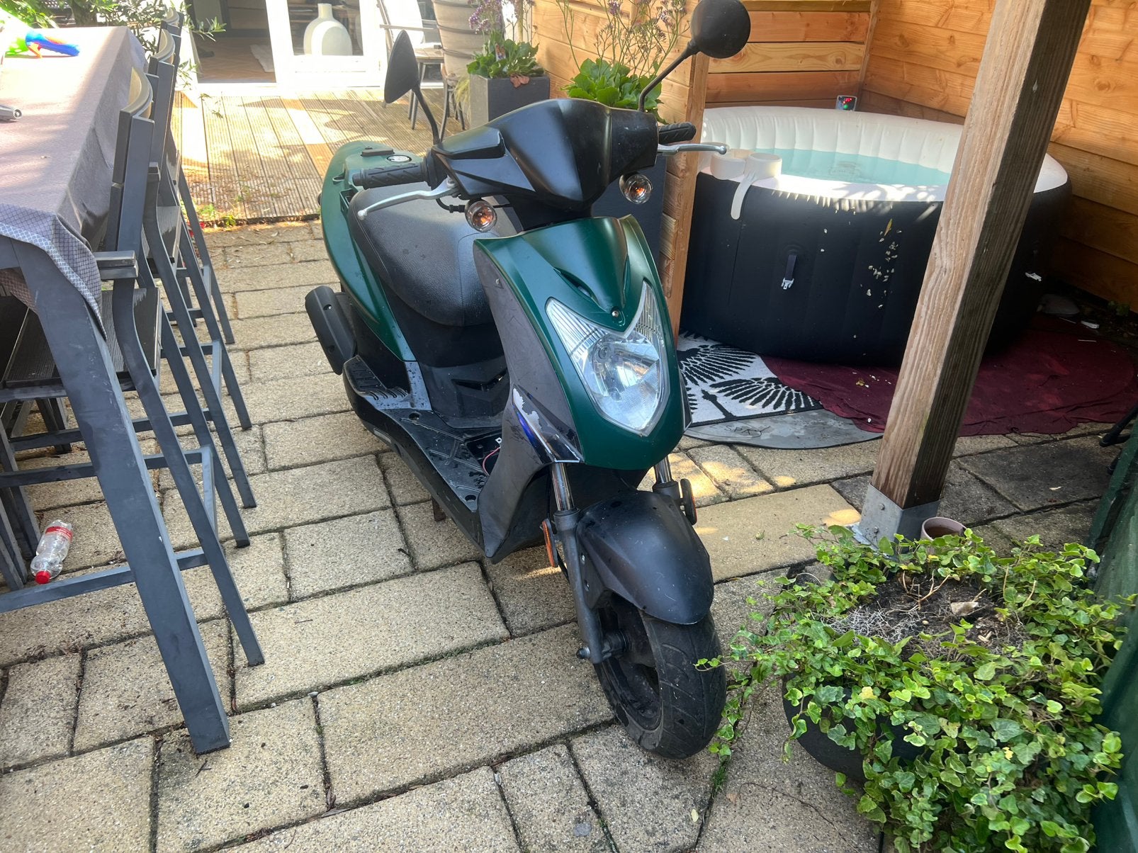 Kymco 50cc (opknap scooter), Fietsen en Brommers, Ophalen, Gebruikt, Maximaal 45 km/u, 50 cc