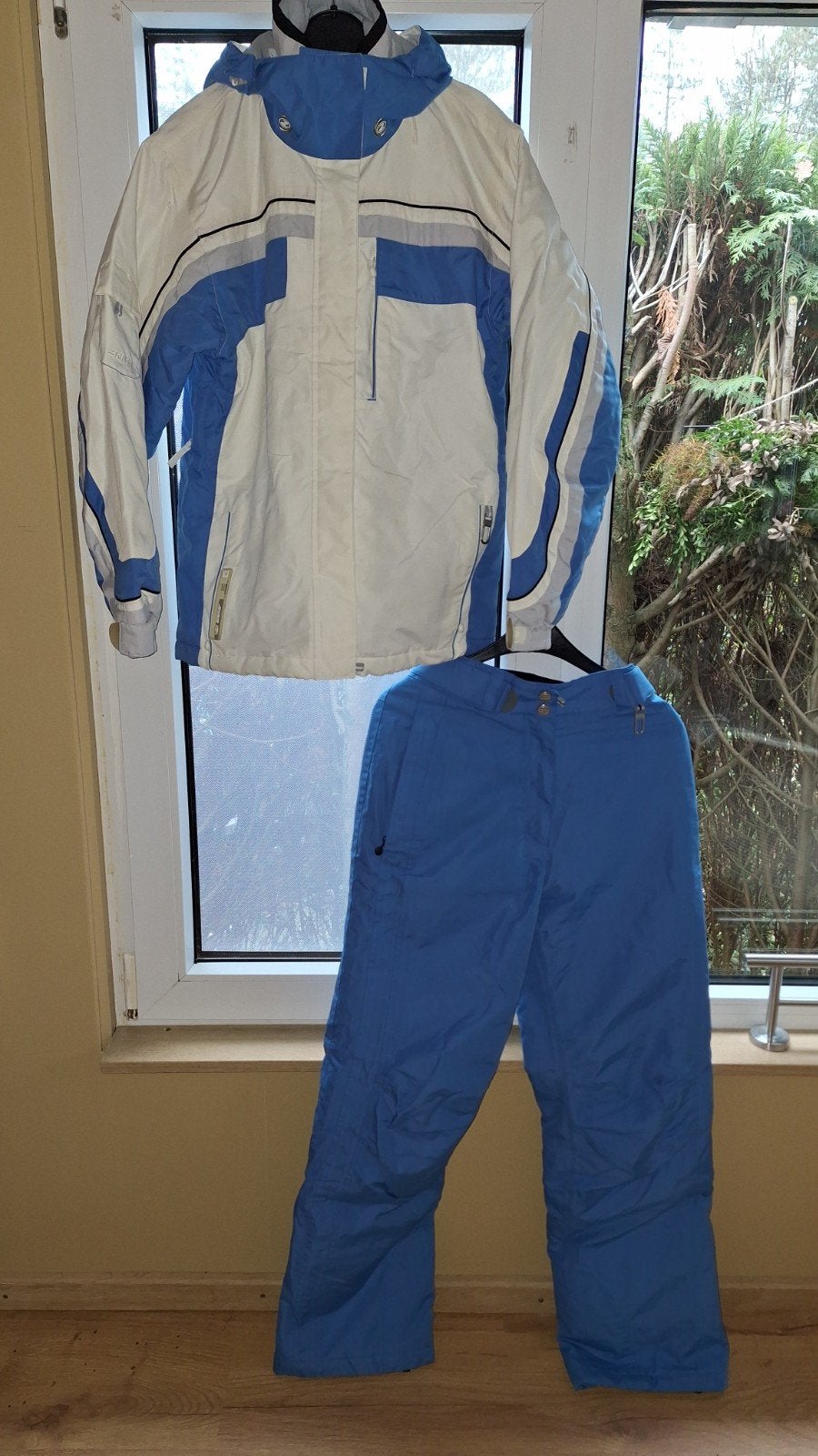 zieger skijas + skibroek mast 38, Maat 38/40 (M), Ophalen of Verzenden, Zo goed als nieuw, Ziener