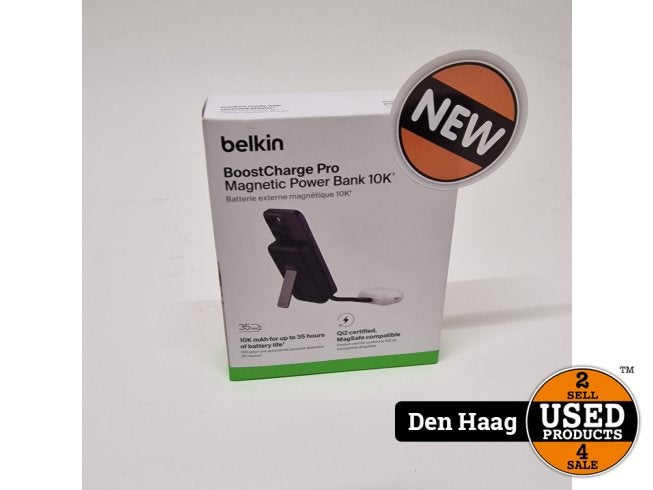 Belkin BoostCharge Pro magnetische powerbank | Nieuw, Belkin, Zo goed als nieuw, Support@belkin.com, 12045 E. Waterfront Drive
Playa Vista, CA 90094
United States