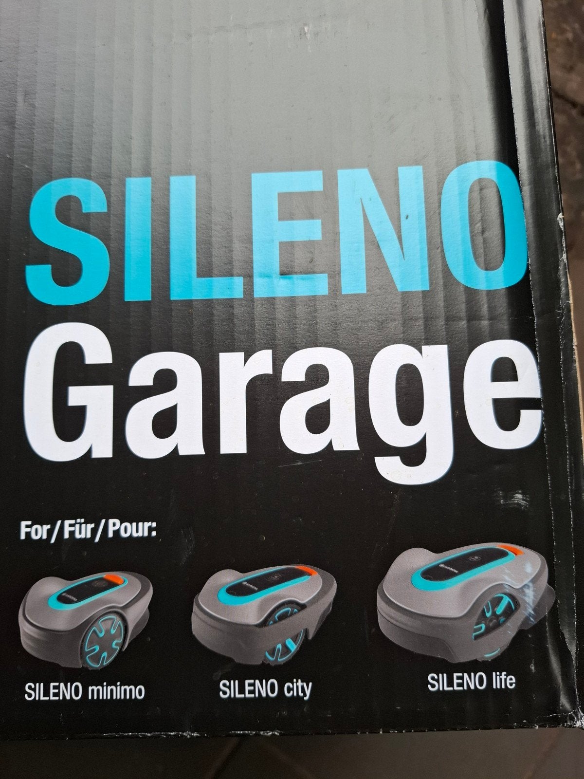 Gardena Sileno Garage voor robot grasmaaier, Tuin en Terras, Grasmaaiers, Ophalen, Nieuw, Gardena