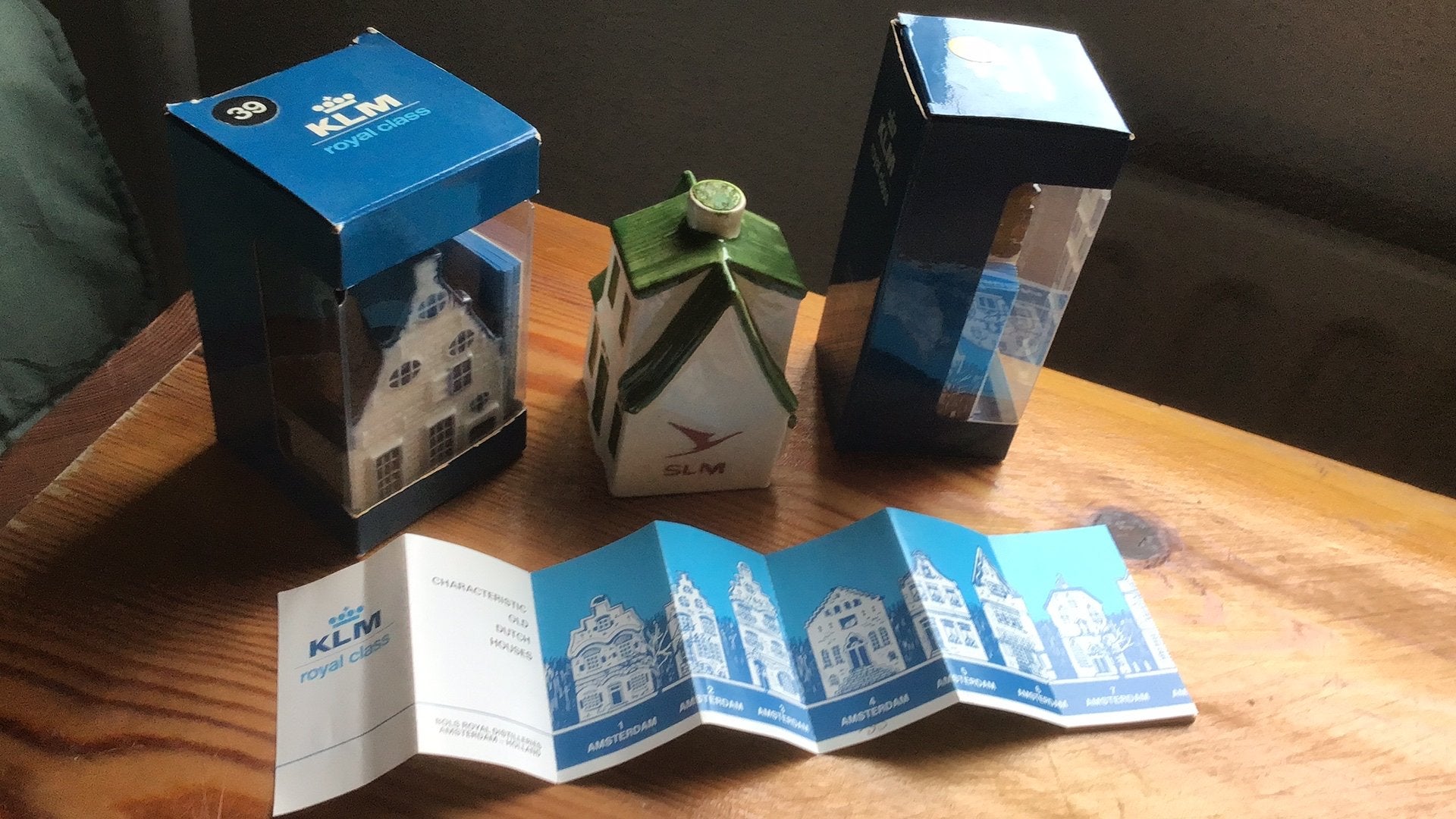 Special SLM huis+2 KLM Royal Class huisjes+ boekje en doosje, Verzamelen, Ophalen of Verzenden, Gebruikt