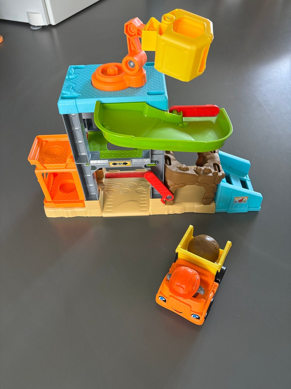 Fisher-Price Little People Bouwplaats met voertuig, Ophalen, Gebruikt, Overige typen, Met wieltjes