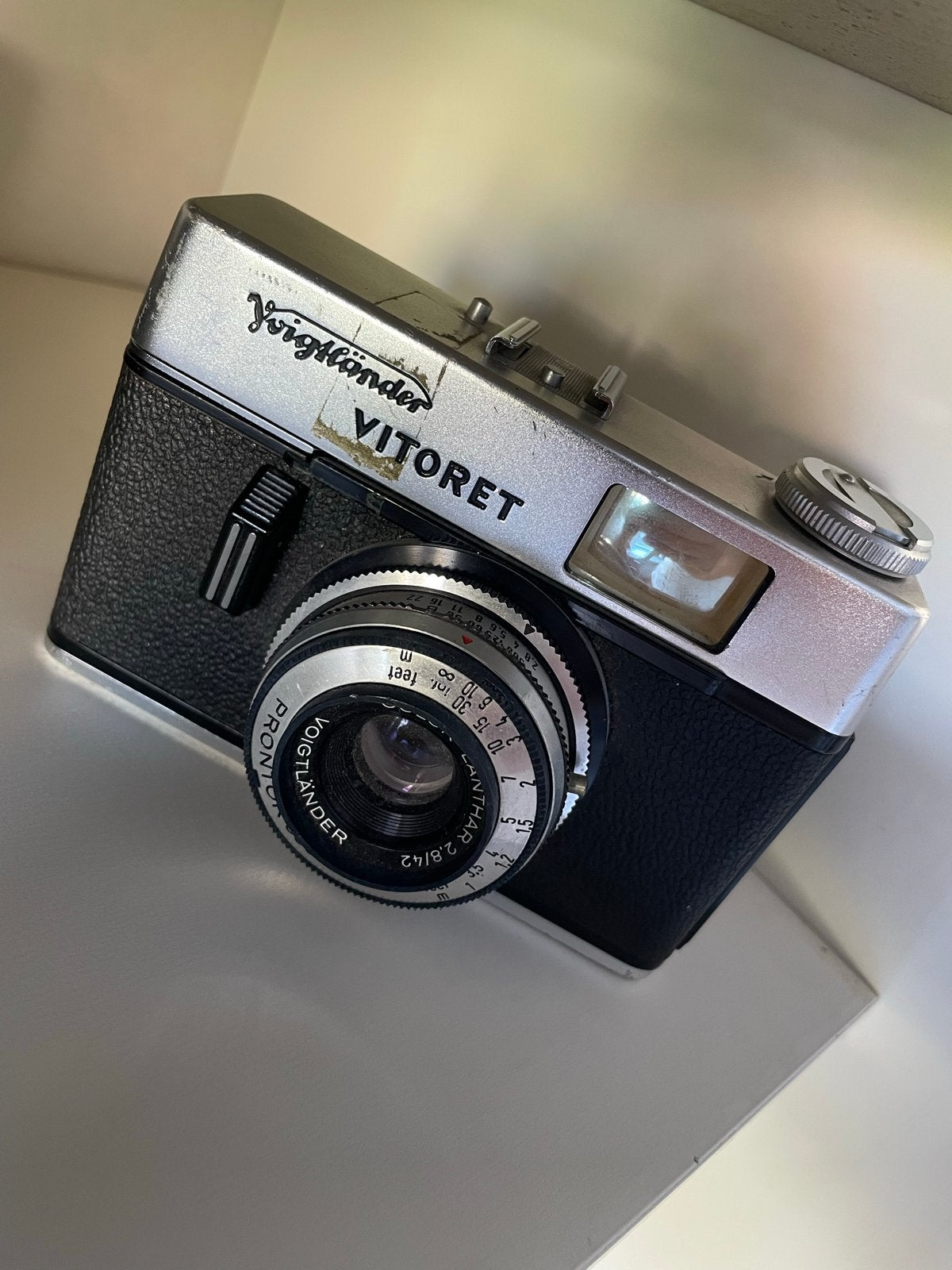 Voigtländer Vitoret Vintage Camera, Ophalen of Verzenden, Gebruikt, Compact, Overige Merken