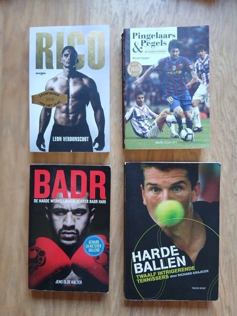 4 sportboeken samen voor €4, Ophalen of Verzenden, Gelezen, Balsport