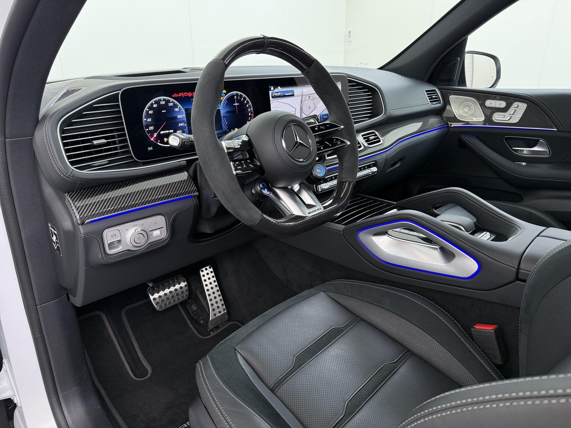 Mercedes-Benz GLE-klasse AMG 53 Hybrid 4MATIC+ Premium Plus, Auto's, Automaat, Gebruikt, Wit, Plug-in hybride
