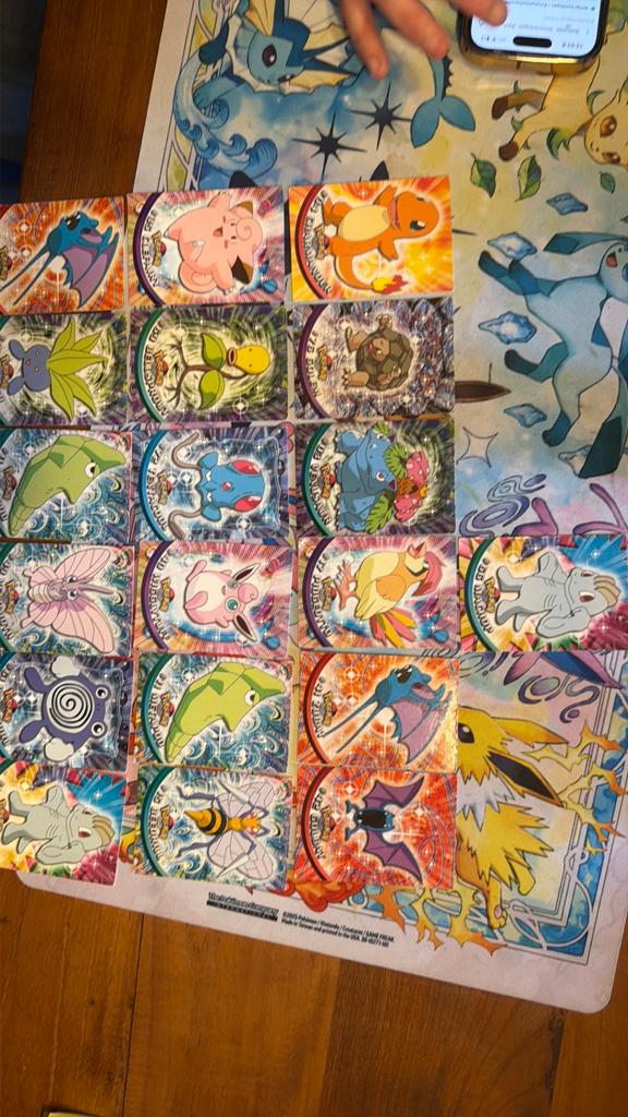 Pokemon topps, Ophalen of Verzenden, Zo goed als nieuw
