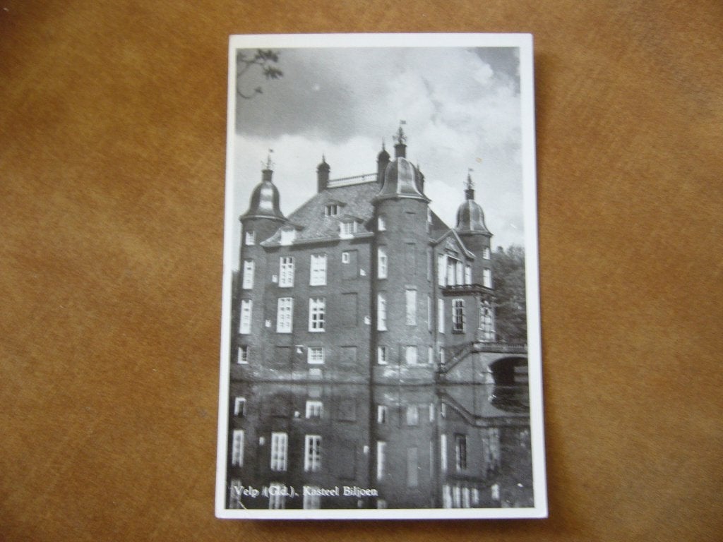 VELP  =  KASTEEL BILJOEN, Ophalen of Verzenden, 1940 tot 1960, Gelopen, Gelderland