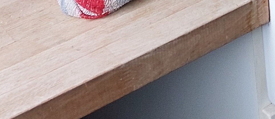 massief houten (keuken)blad +/- 60 x 60 cm. x 4cm. dikte, Ophalen, Gebruikt, 50 tot 100 cm, Minder dan 100 cm