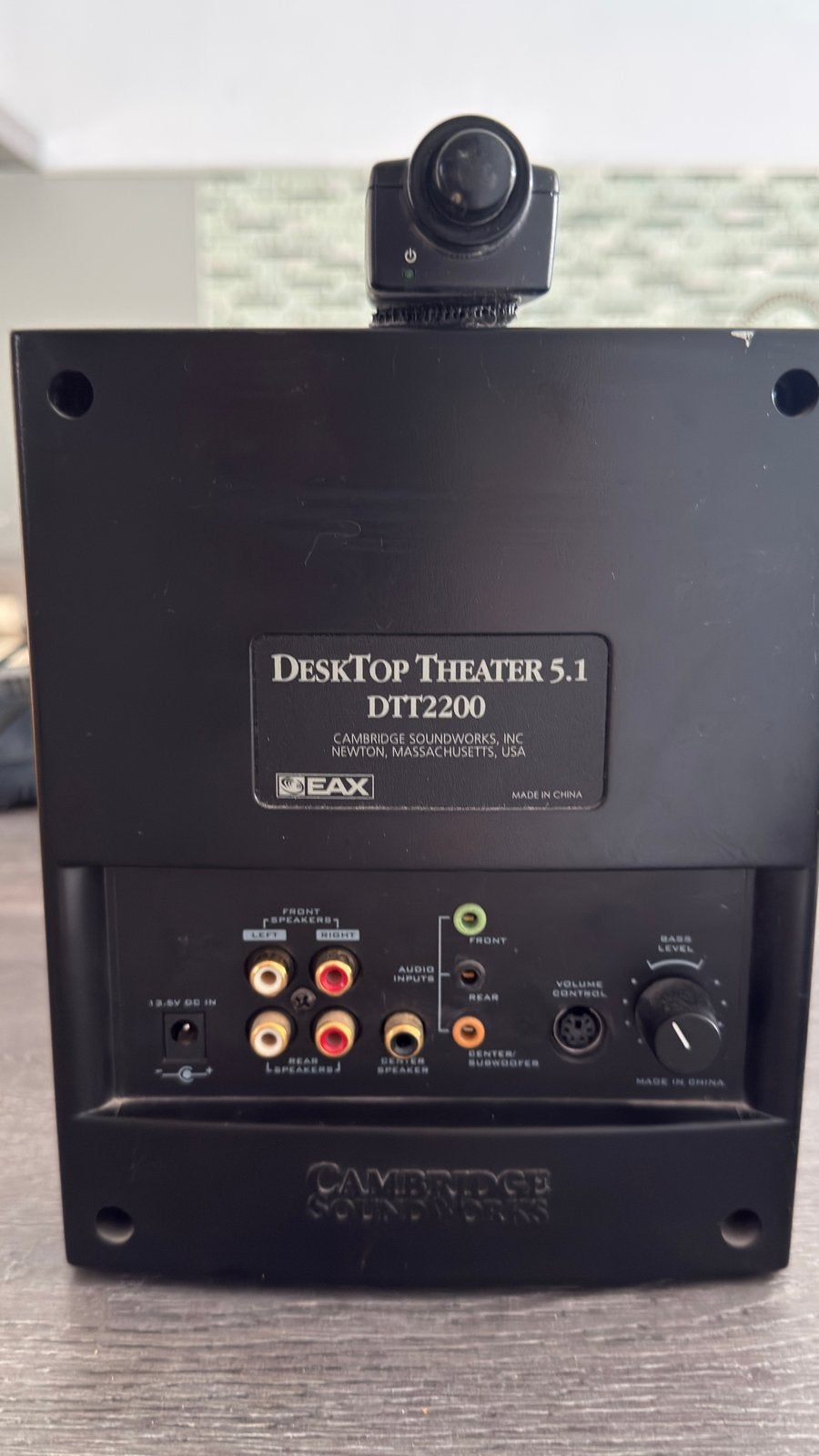 Cambridge SoundWorks Desktop Theater 5.1 DTT2200, Overige merken, Gebruikt, Ophalen of Verzenden, 5.1-systeem