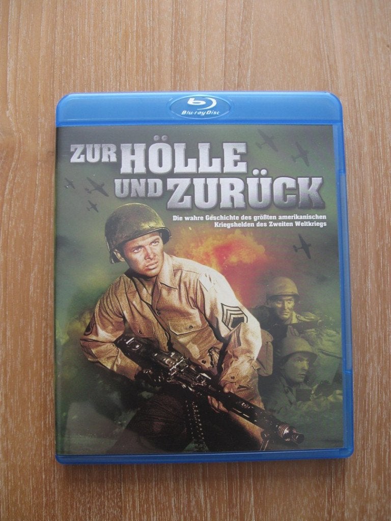 Blu-ray To Hell and Back (Duitse uitgave) Audie Murphy, Engels, Film, Engels, Ophalen of Verzenden