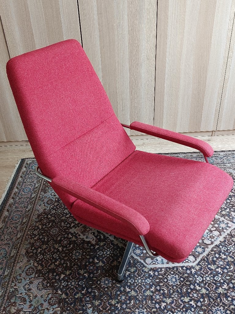 400 draaifauteuil – Jan des Bouvrie – jubileumuitvoering, Huis en Inrichting, Metaal, schuimrubber, wol., 75 tot 100 cm, Ophalen of Verzenden