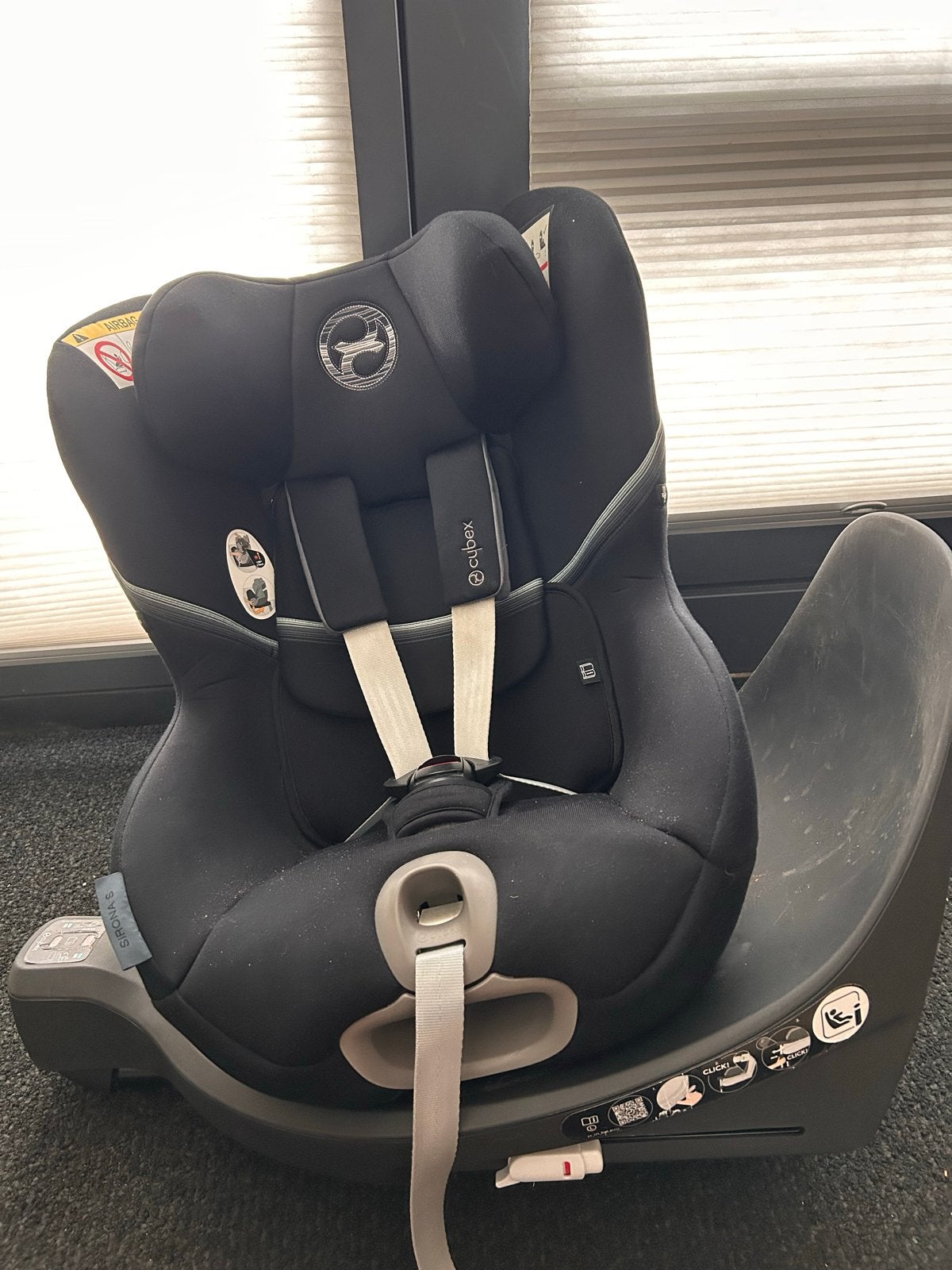 Cybex Sirona S i-Size Autostoel - Gebruikt maar goed, Ophalen, Gebruikt, 0 t/m 18 kg, Verstelbare rugleuning