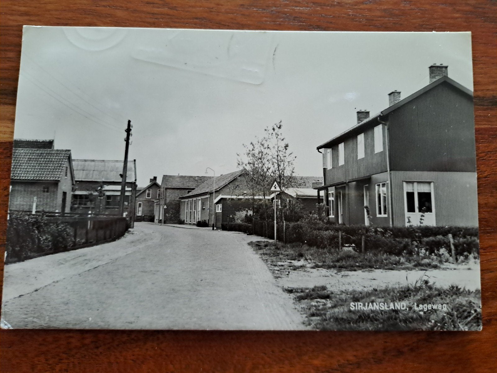 sirjansland, lageweg,  gelopen, Ophalen of Verzenden, 1940 tot 1960, Friesland