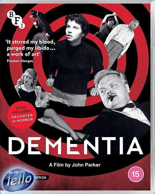 Blu-ray: Dementia (1955 aka Daughter of Horror) UK niet NLO, Cd's en Dvd's, Ophalen of Verzenden, Nieuw in verpakking, Horror