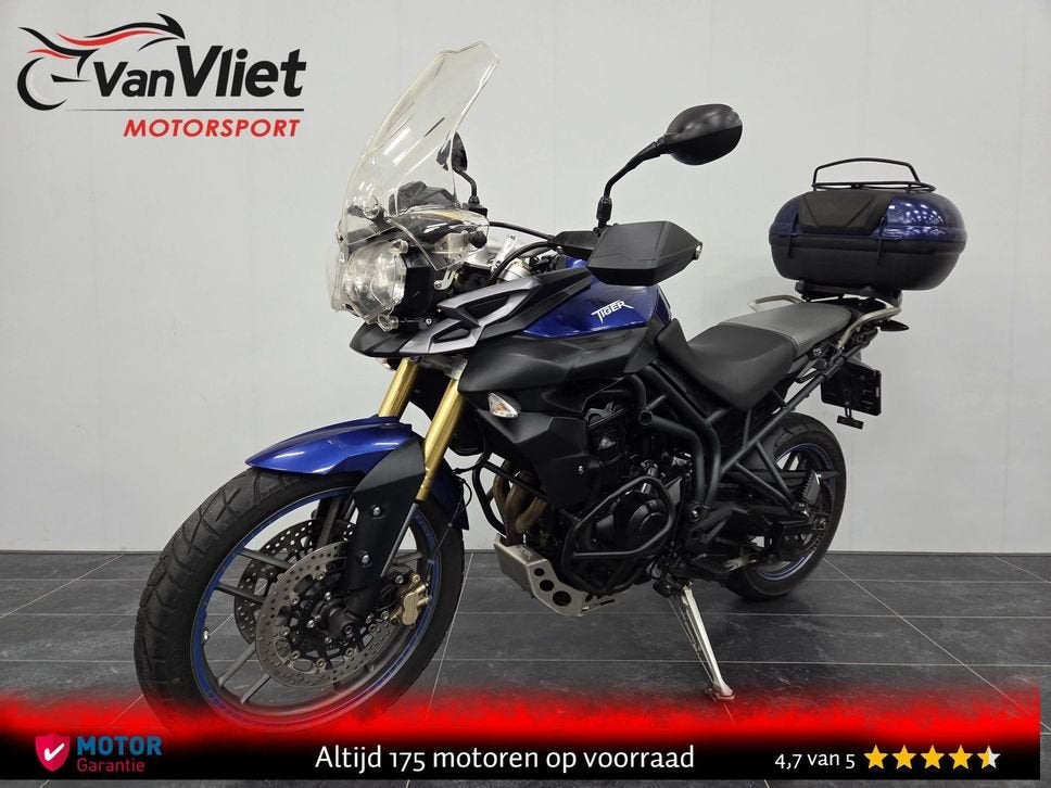 Erg Mooie Triumph Tiger 800 18869km.! Blauw, Motoren, Motoren | Triumph, Bedrijf, Onbekend, TRIUMPH, Onbekend
