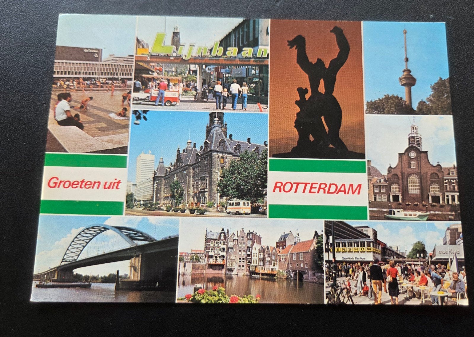 Groeten uit Rotterdam, Verzamelen, Ansichtkaarten | Nederland, Verzenden, 1960 tot 1980, Gelopen, Zuid-Holland