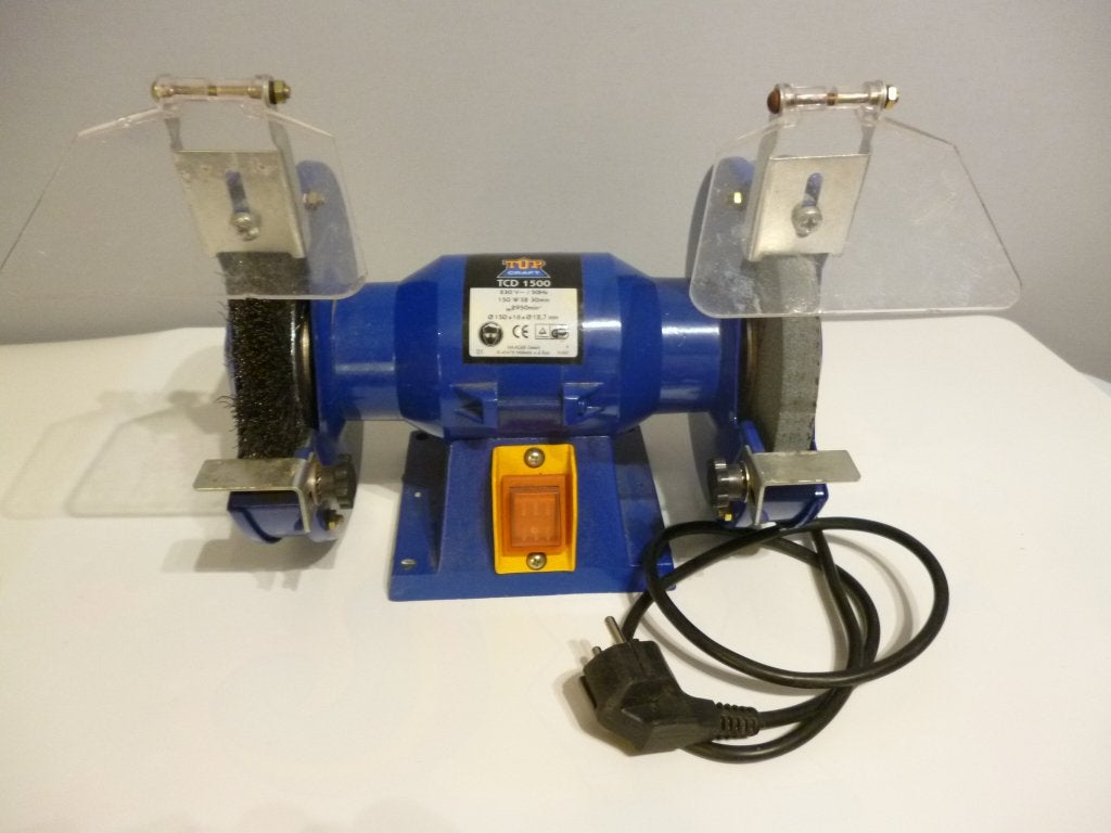 TCD 1500 Werkbankslijpmachine - Zo goed als nieuw, Doe-het-zelf en Verbouw, Ophalen, Zo goed als nieuw, Minder dan 700 watt, Werkbankslijpmachine