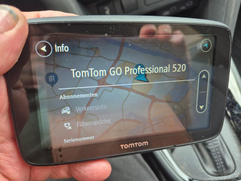 TomTom Go Professioneel  520 - Zo goed als nieuw, Ophalen of Verzenden, Zo goed als nieuw