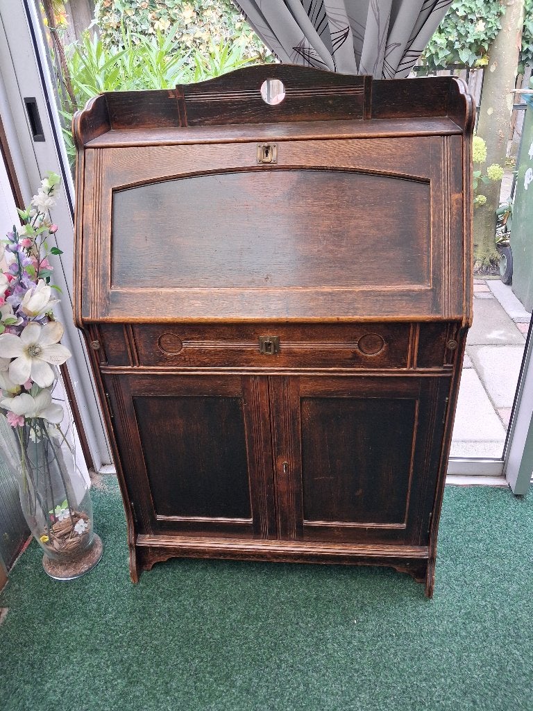 Hele mooie antieke secretaire, Antiek en Kunst, Ophalen