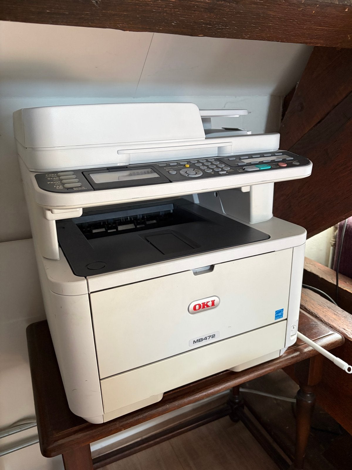 Oki MB472 All-in-one LED-printer met scanner, Ophalen, Gebruikt, Kopieren, All-in-one