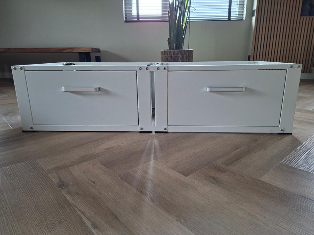 Wasmachine en droger verhoger met opberglades, Witgoed en Apparatuur, Ophalen, Zo goed als nieuw