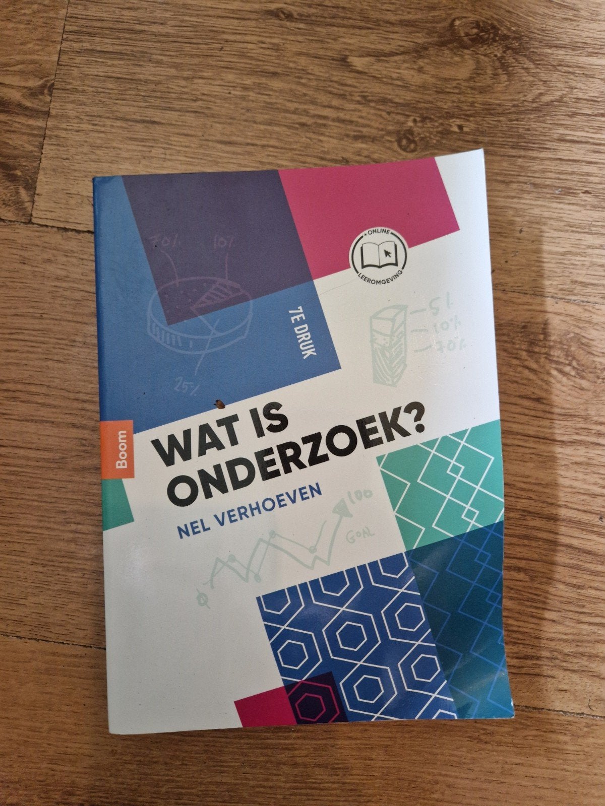 Wat is onderzoek? - Nel Verhoeven (7e druk), Zo goed als nieuw, Nel Verhoeven, Gamma, HBO