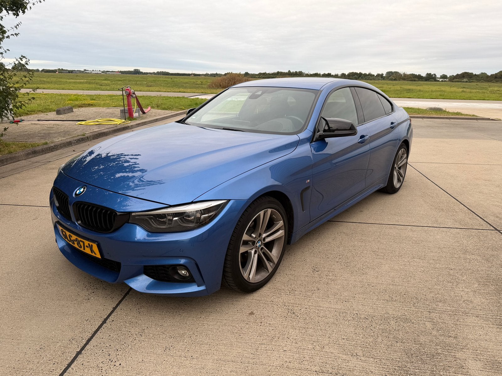 BMW 420i Gran Coupé M Sport | Estoril Blue | 184 PK | HUD, Auto's, 1998 cc, Achterwielaandrijving, Blauw, Alcantara
