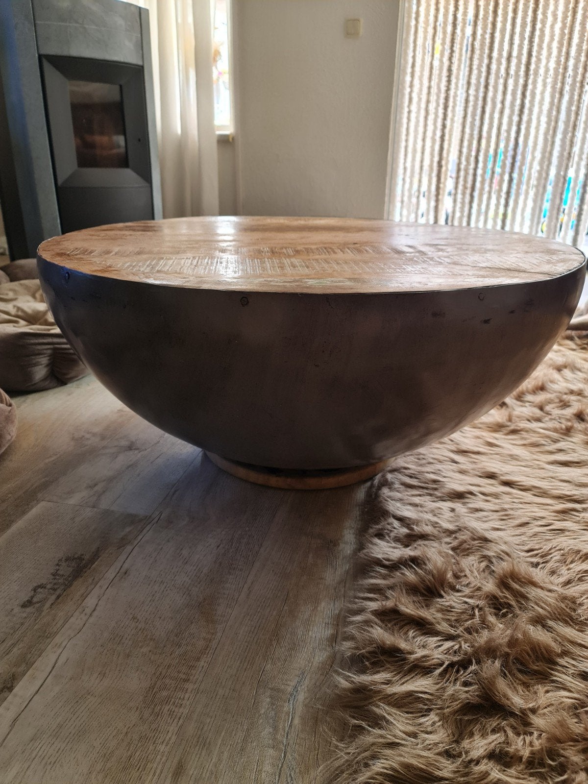 Salontafel rond, Ophalen, Rond, 50 tot 100 cm, 50 tot 100 cm