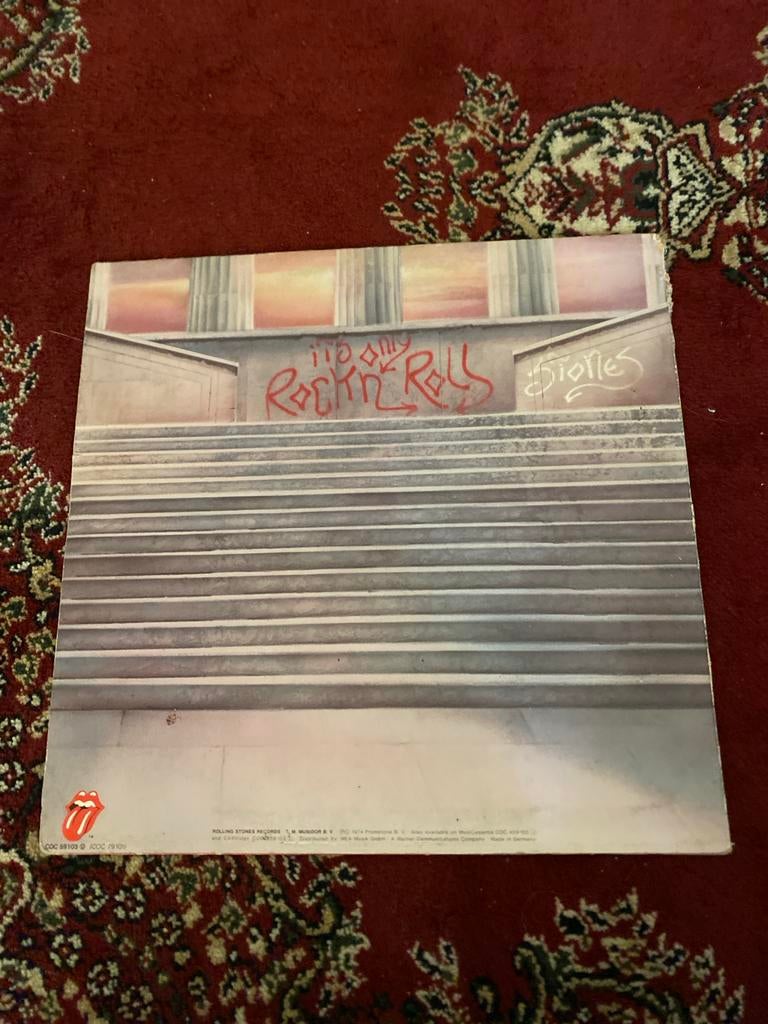 The Rolling Stones - It's Only Rock 'n Roll LP (1974), Gebruikt, Originele persing, Ophalen of Verzenden, 1970 - 1979
