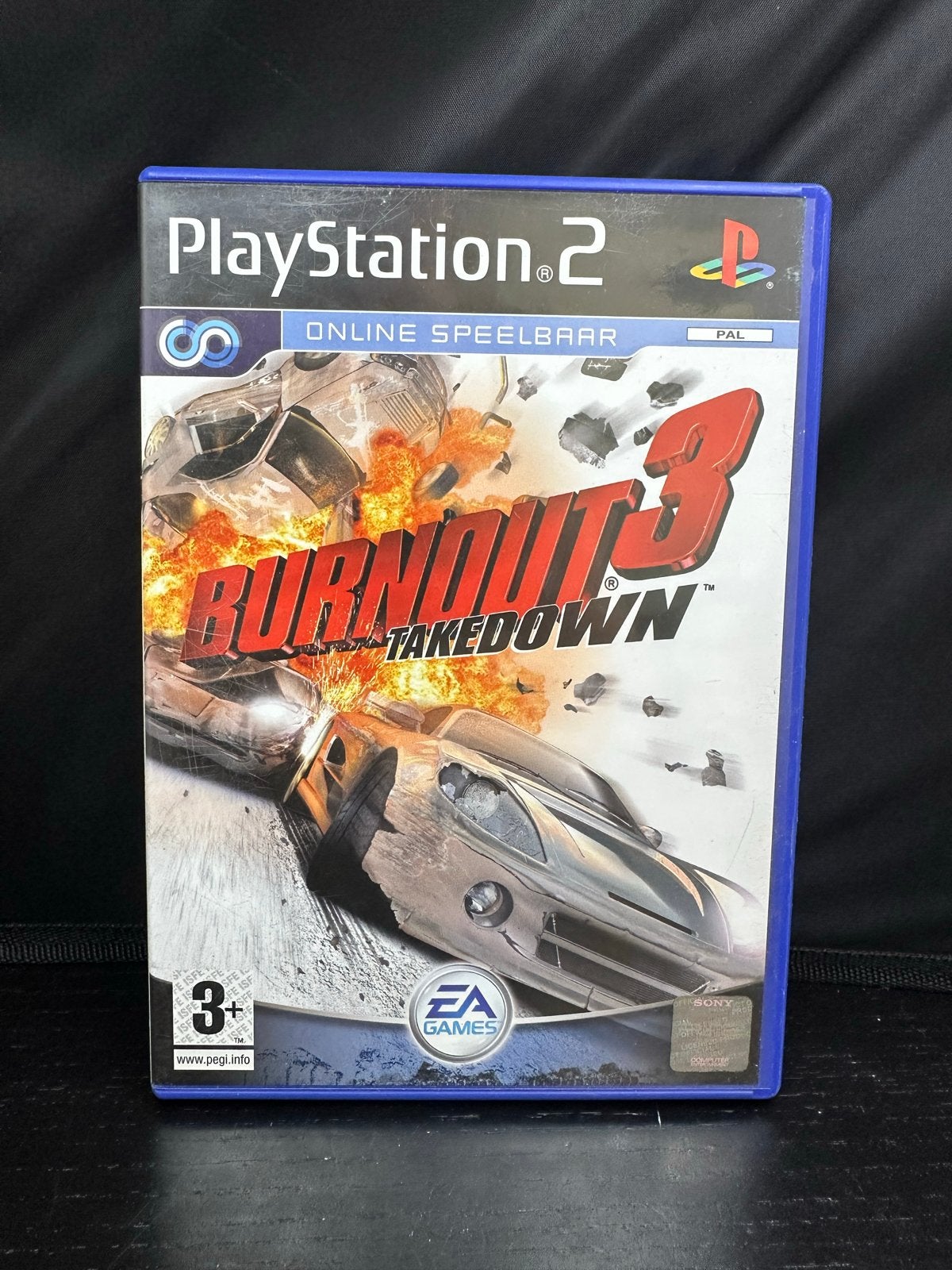 Burnout 3 Takedown - PlayStation 2 (PS2), Gebruikt, Verzenden, Racen en Vliegen, Eén computer