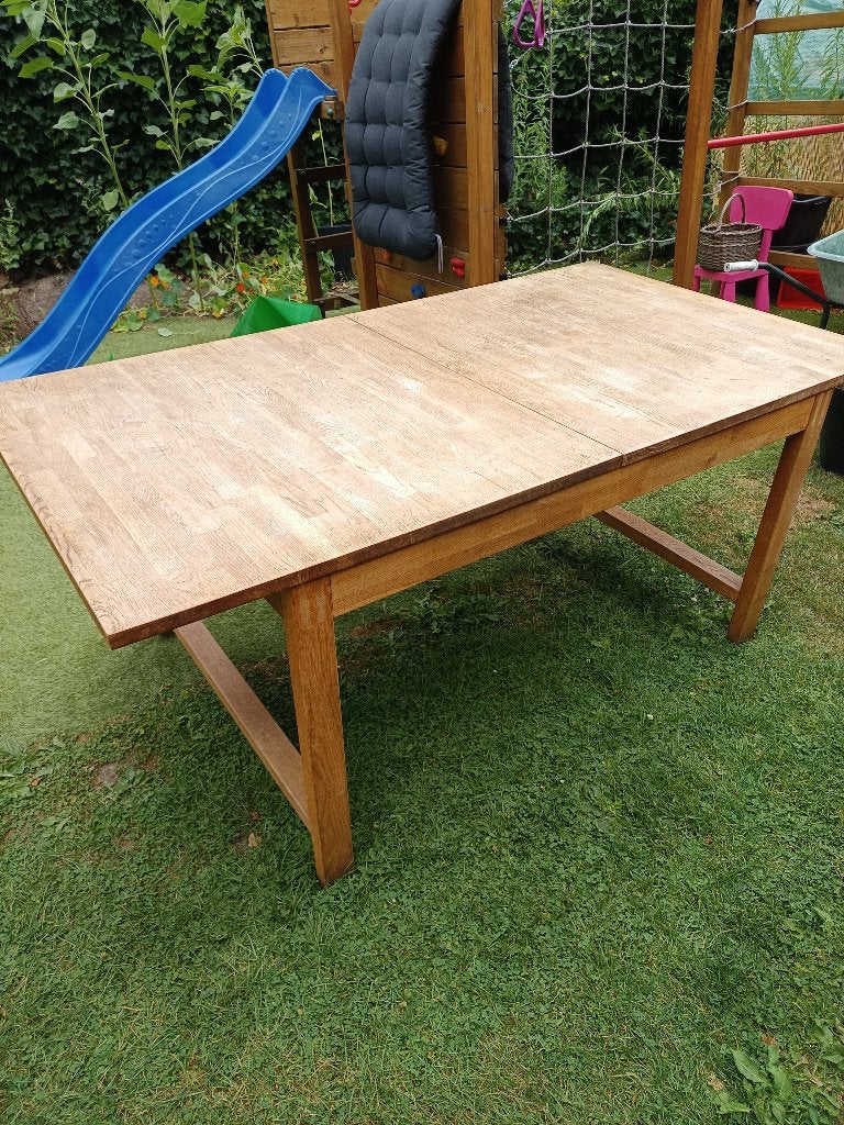 ikea eettafel 1.80 x 1.00, Huis en Inrichting, Tafels | Eettafels, Ophalen, Gebruikt, 100 tot 150 cm, Vijf personen of meer