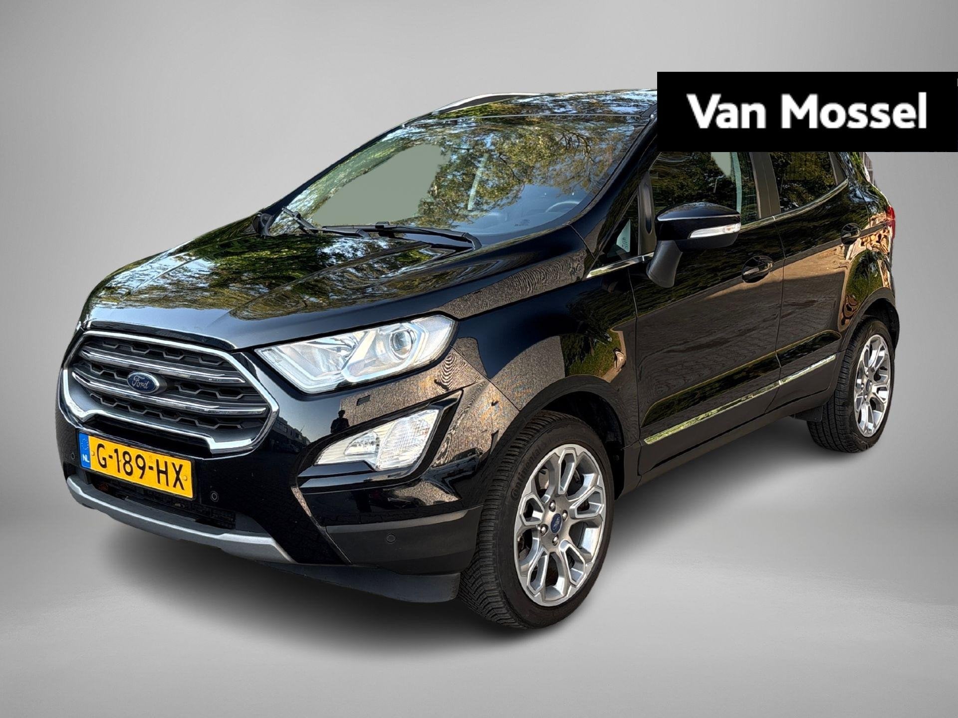 Ford EcoSport 1.0 EcoBoost Titanium automaat| cruisecontrol, Auto's, 12 maanden, 125 pk, Gebruikt, Euro 6