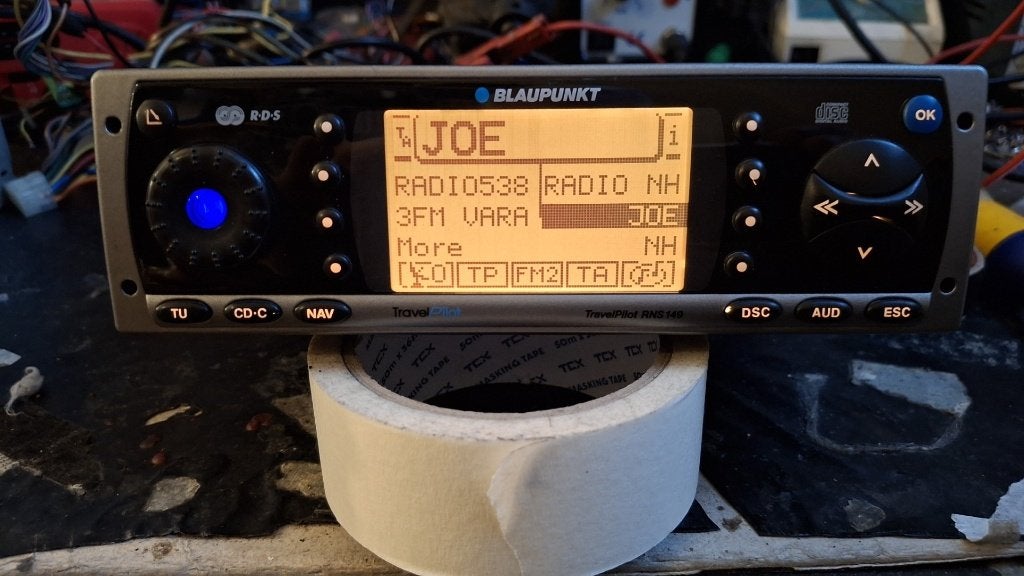 Blaupunkt Travelpilot RNS-149 radio/cd vintage 1999, Ophalen of Verzenden, Hildesheim, Duitsland, Blaupunkt, Info@blaupunkt.de
