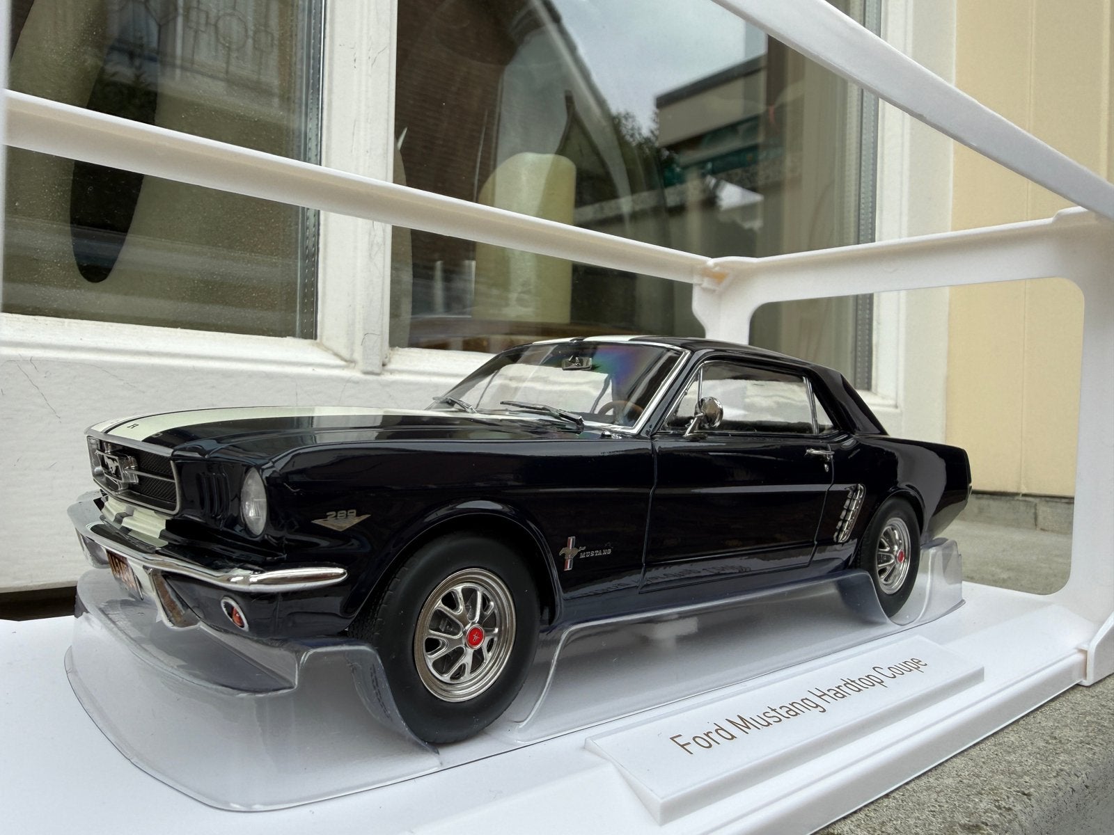 1:18 Ford Mustang Hardtop Coupe Blue 1965 Norev 182805, Auto, Norev, 70-72 Av. de Bohlen, Vaulx-en-Velin, 69120, France, Norev